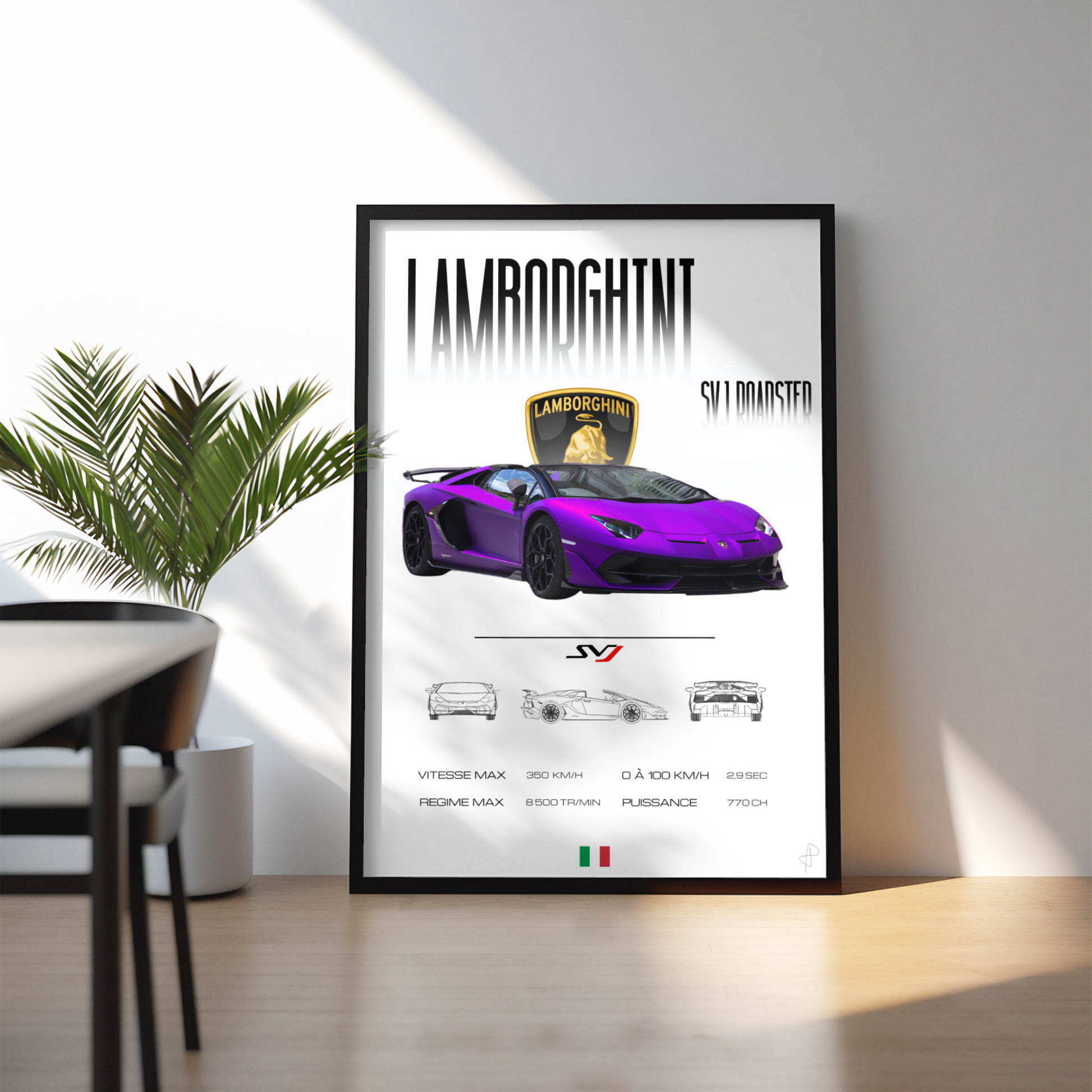 Poster La Mano 1.9 TrendWalls