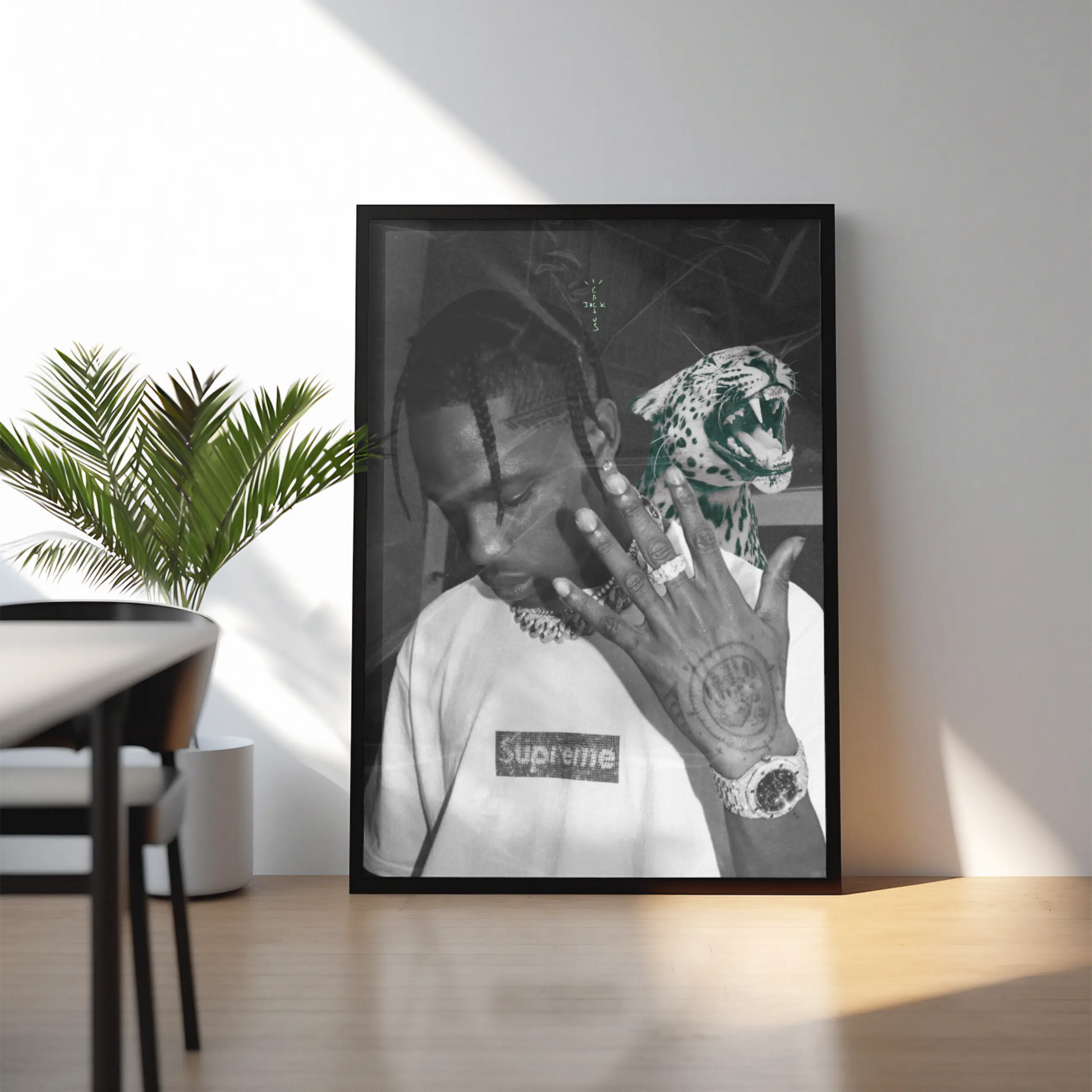 Poster Travis Scott x Panthère TrendWalls