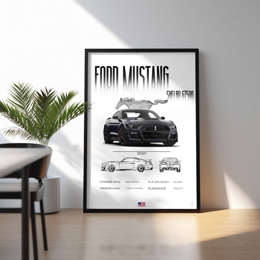Poster Shelby GT500 TrendWalls